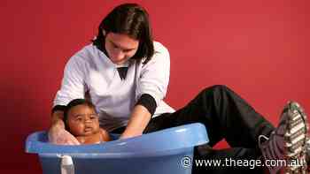 Lionel Messi gave a baby a bath in 2007. On Monday, they clash in the World Cup final