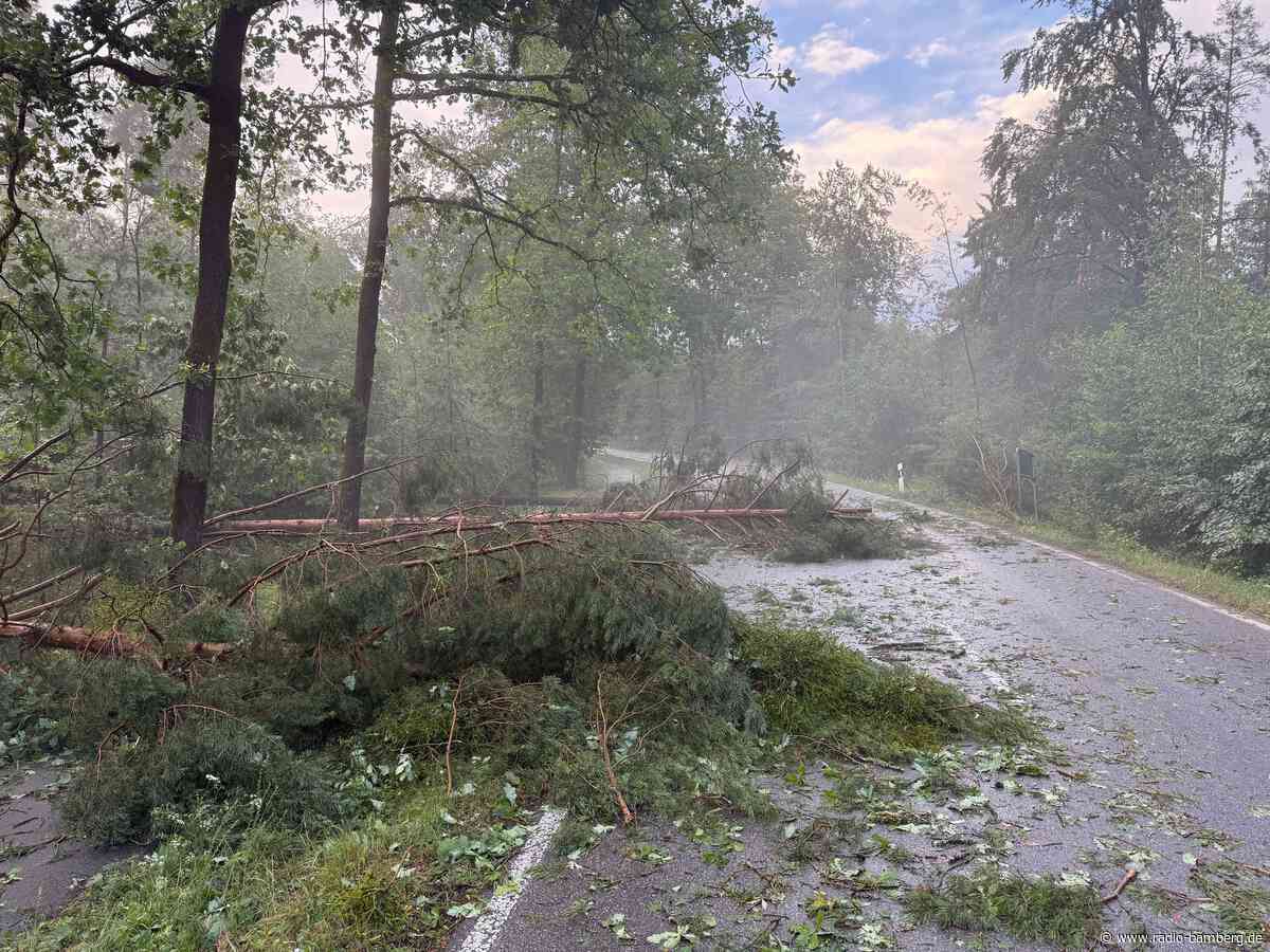 Polizei meldet wenig Unwetterschäden in Bayern