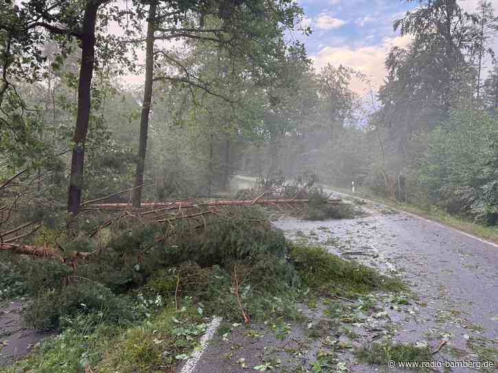 Polizei meldet wenig Unwetterschäden in Bayern