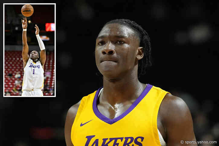 Lakers’ Adou Thiero hopes summer showing cements solid role next season