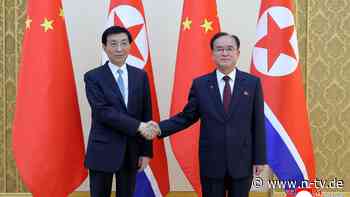 "Kämpferische Einheit stärken": China und Nordkorea wollen enger zusammenrücken