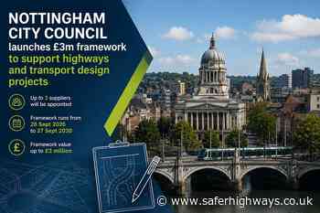 Nottingham launches &pound;3m framework to support highways and transport design projects