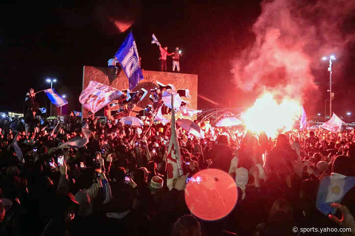 🎥 Even at the South Pole: Argentina fans go wild for the final