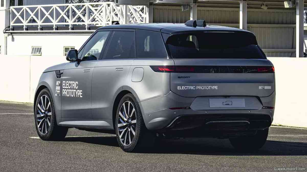 The Range Rover Sport Is Going Electric: First Look