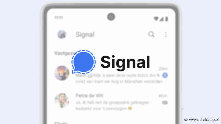 Chat-app Signal krijgt update voor verbeteringen in groepen en gesprekken