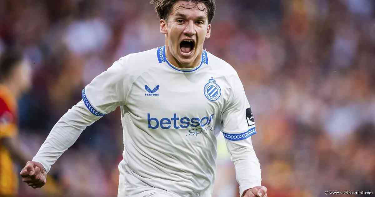 Tzolis bereikt persoonlijk akkoord met Europese topclub: Club Brugge mag snel bod verwachten