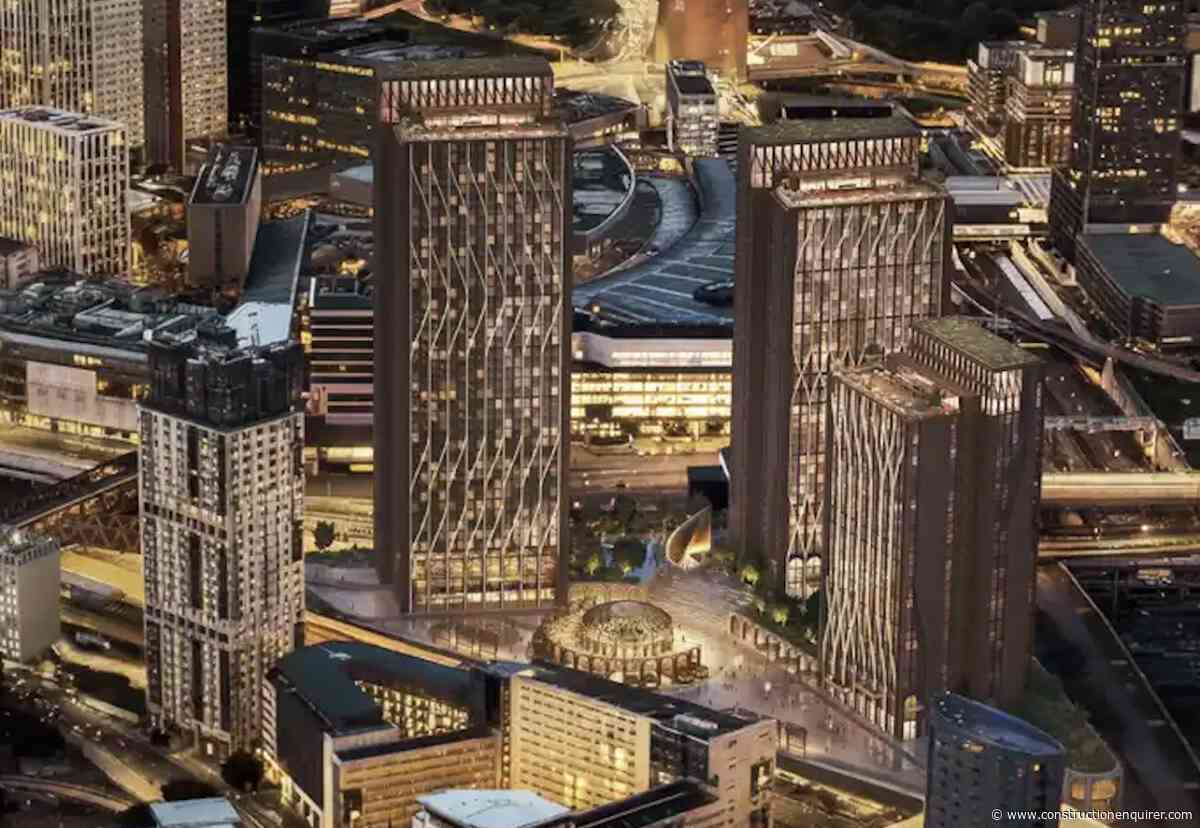 Plan for triple-tower Stratford scheme on former Sphere site