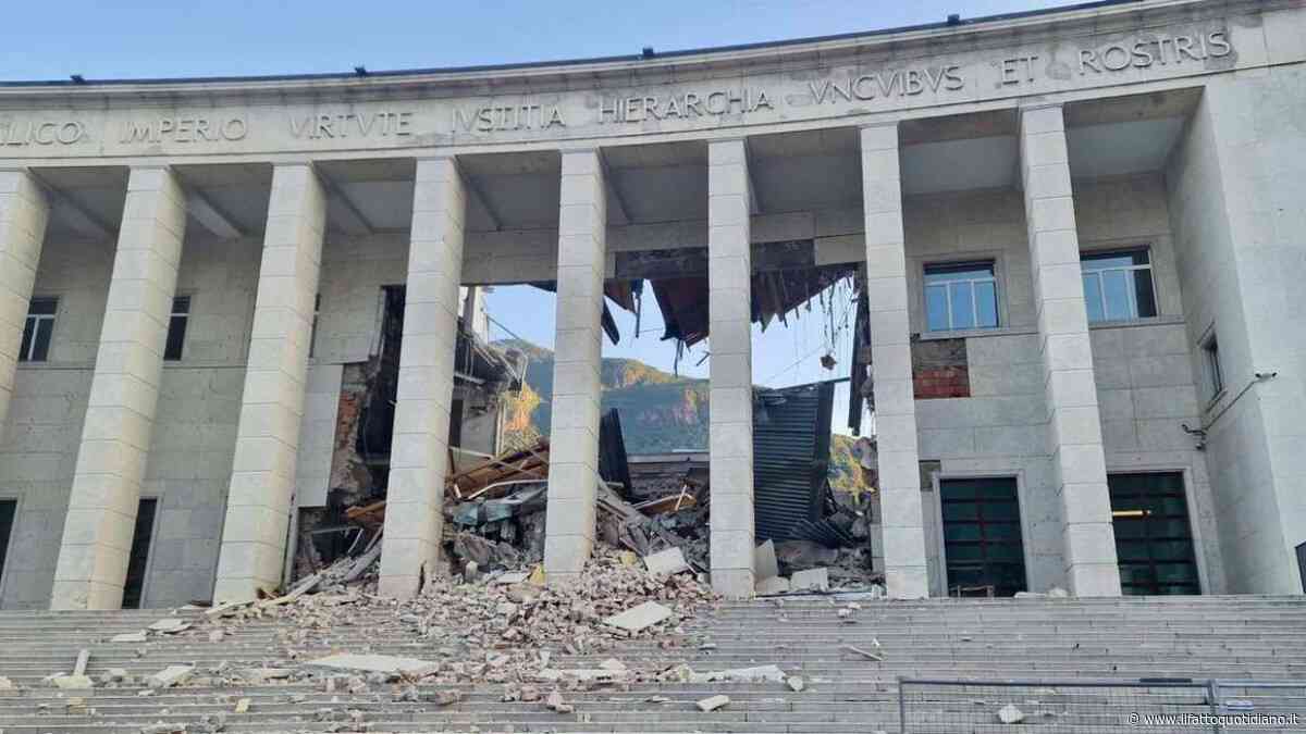 Crolla il Tribunale di Bolzano, il procuratore: “La parte centrale è completamente inagibile”