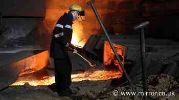 British Steel brought under public ownership to save jobs and protect industry