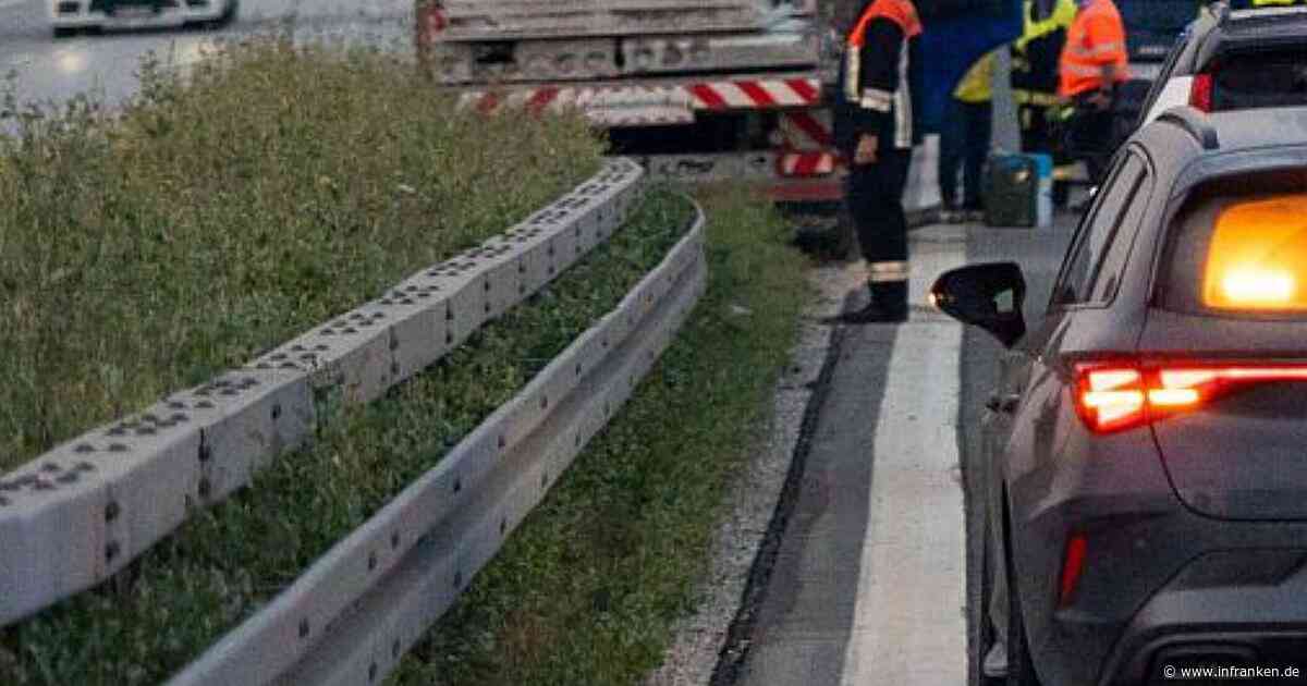 Unfall auf A70 im Kreis Bamberg: Überholmanöver geht schief