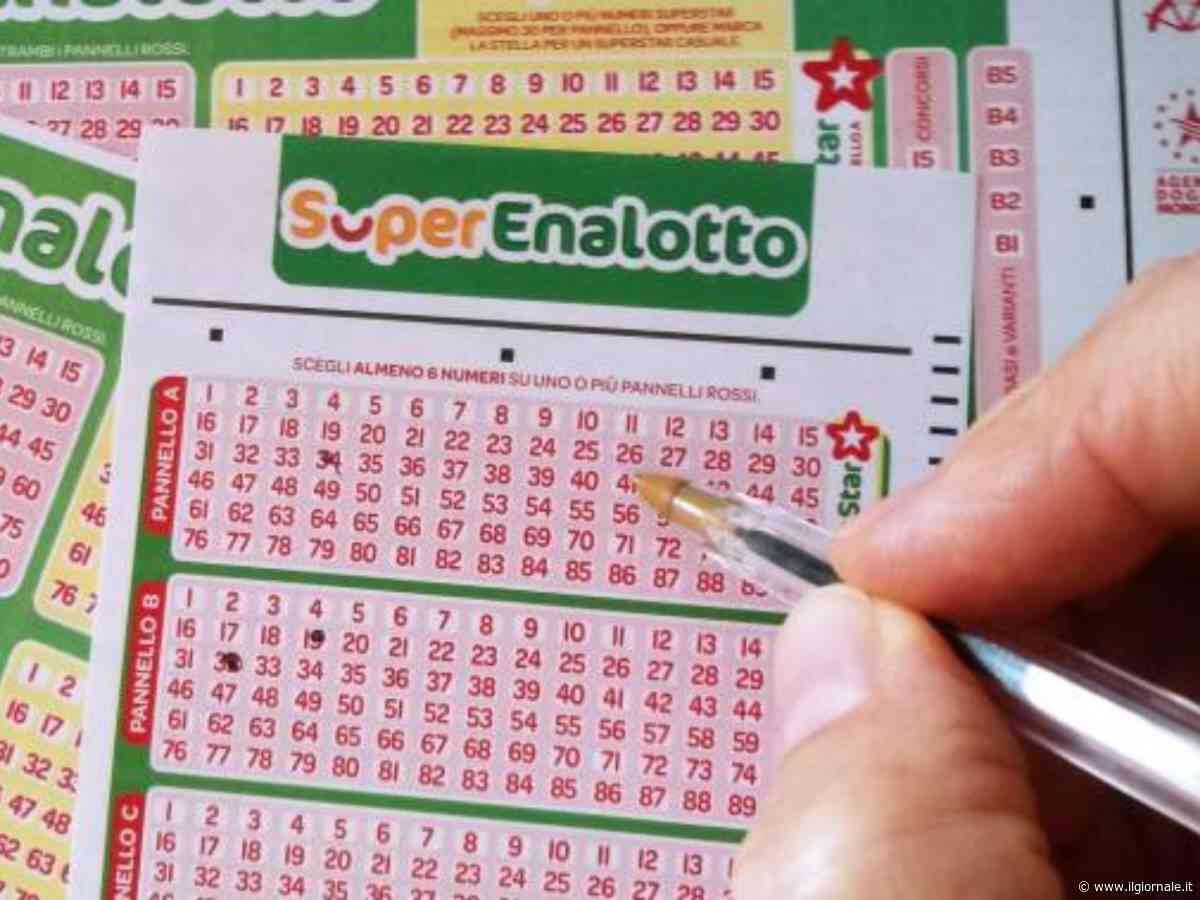 SuperEnalotto, il “6” del Jackpot vale  194,5 milioni