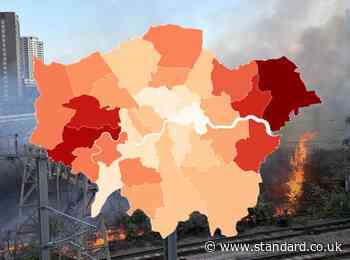 Wildfire threats to London: How high is the risk of blazes igniting in your borough?