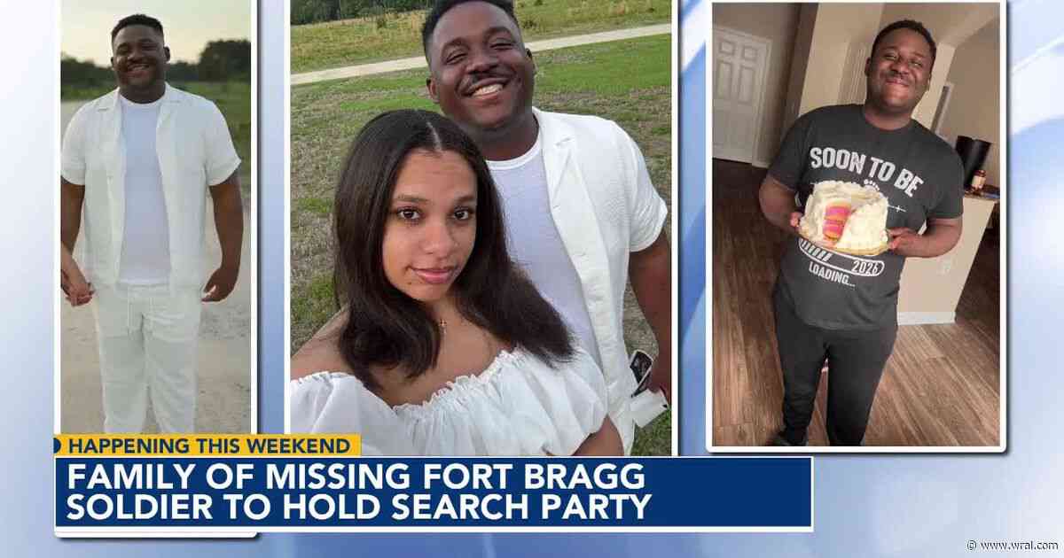 Missing Fort Bragg soldier's family is coming to NC to help in search efforts