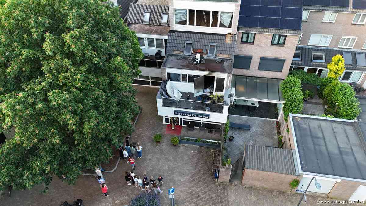 Brand boven cafetaria leidt naar drugslab, man drie maanden langer vast