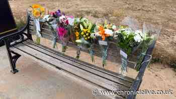 Over £10,000 raised as floral tributes left at scene of double North East sea death tragedy