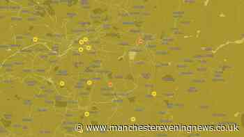Greater Manchester's latest air quality map shows impact of raging moor fires across every borough
