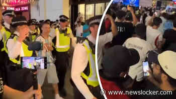 Eenzame Argentijn gered door Britse politie na bestorming Engelse supporters