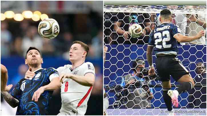 Calcio contro anticalcio. Con l’Argentina ha vinto anche un’idea: giocare e vincere fino all’ultimo senza tatticismi