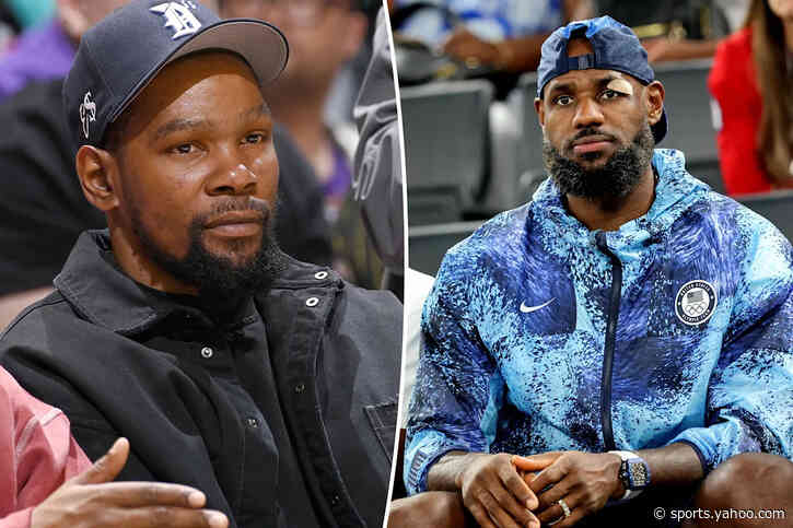 Kevin Durant weighs in on LeBron James sweepstakes