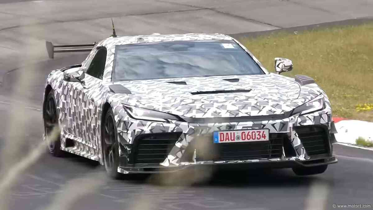 Spotted: Toyota Is Already Testing A Hotter GR GT Supercar