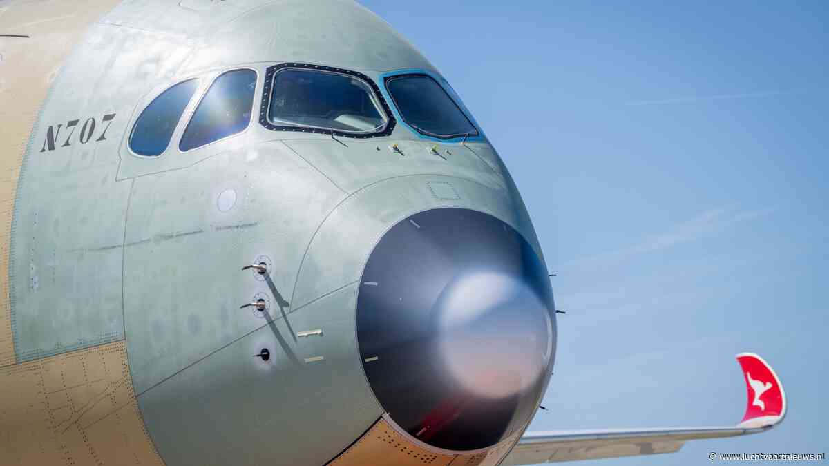 Qantas-Airbus A350-1000ULR maakt zich op voor eerste ultralangeafstandsvlucht