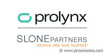 Slone Partners Places Amer Mirza, PhD, as Chief Scientific Officer at Prolynx