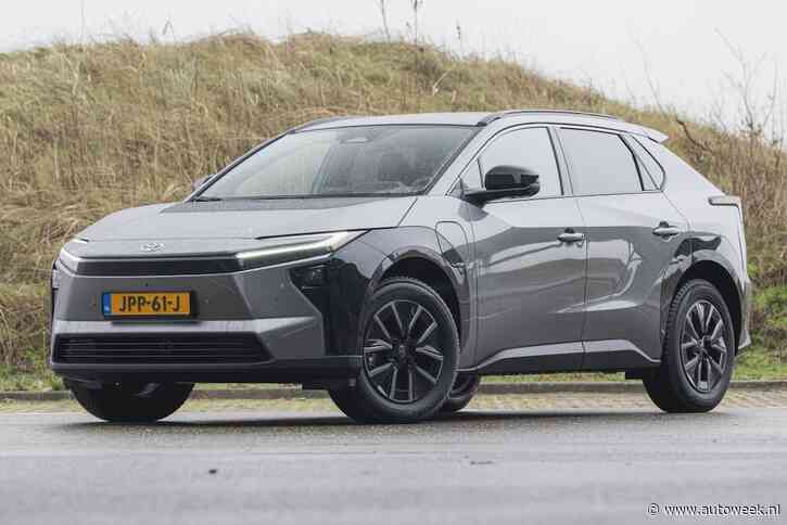 Toyota verkoopt in Europa veel meer elektrische auto's dan vorig jaar