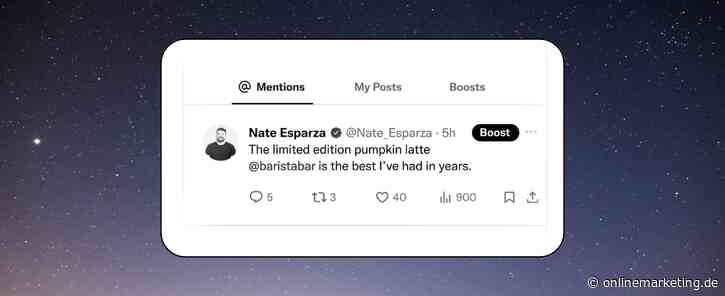 Neue Werbung auf X: Mentions Boost boostet organische Erwähnungen