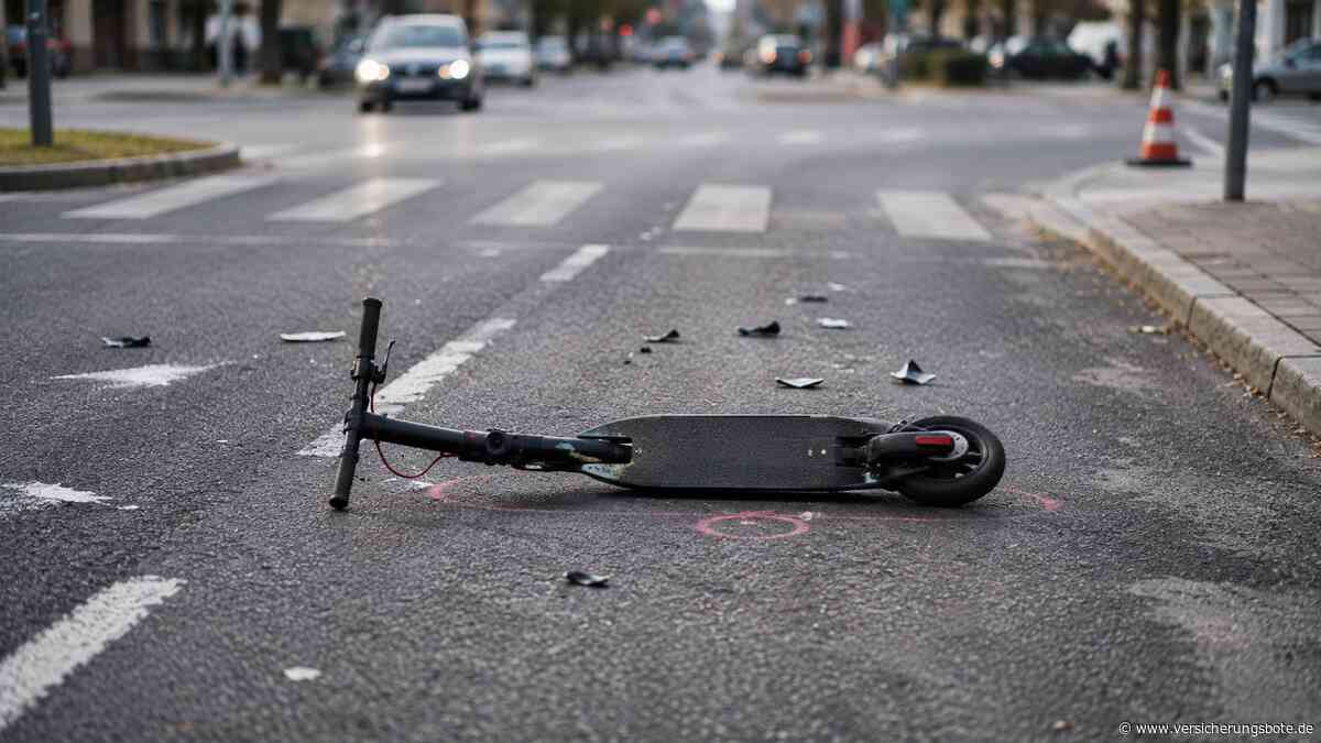 E-Scooter-Unfälle 2025 deutlich gestiegen