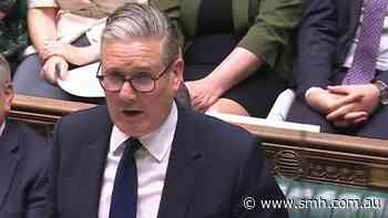 UK PM Keir Starmer farewelled from parliament