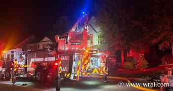 Car torched in garage fire, Cary Fire investigating