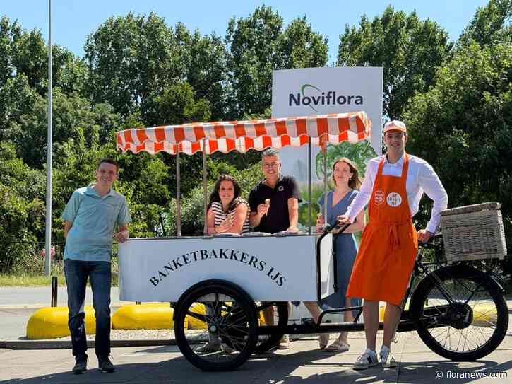 Orchid Inspiration Days sluit jubileumeditie feestelijk af met bezoek van ijscokar bij exporteurs