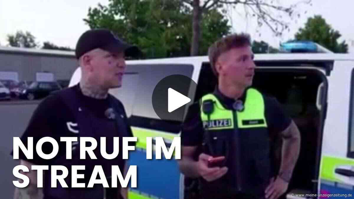 Polizei Hannover im Einsatz: Internet-Star fährt im Wagen mit - dann kommt der Notruf