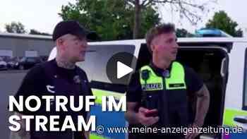 Polizei Hannover im Einsatz: Internet-Star fährt im Wagen mit - dann kommt der Notruf