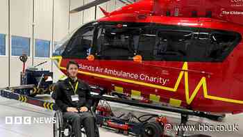 'Air ambulance saved me, now I want to give back'