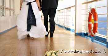 Beach, castle or cruise? MoJ consults on wedding venues