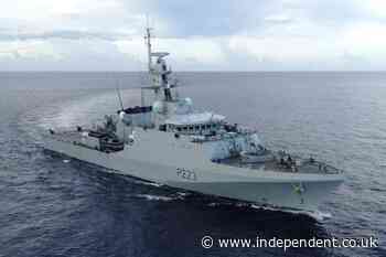 Argentina accuses British warship of ‘illegal journey’ into its waters after World Cup win