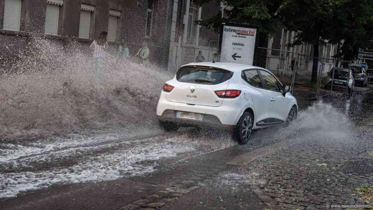 Code oranje in Frankrijk: noodweer met harde windstoten en grote hagelstenen bedreigt vakantiegangers