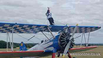 Nearly blind wingwalking nan, 97, says 'last thing I want is to lie in bed'