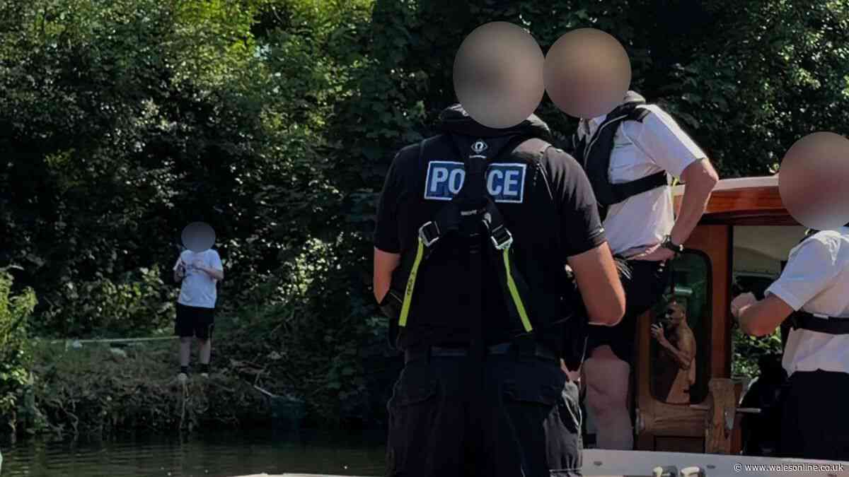 Paddleboarder stopped by police and warned he faced a £1,000 fine
