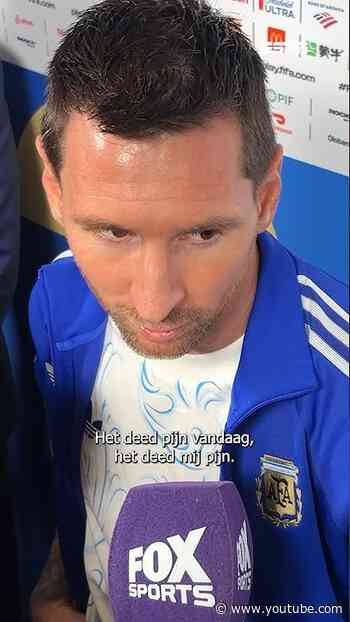 Lionel Messi is trots op nieuwe WK-finale met Argentinië: "Laten zien dat niemand ons kan stoppen"