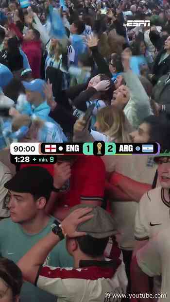 🥳 Groot feest in Buenos Aires, diep verdriet in Londen 😢