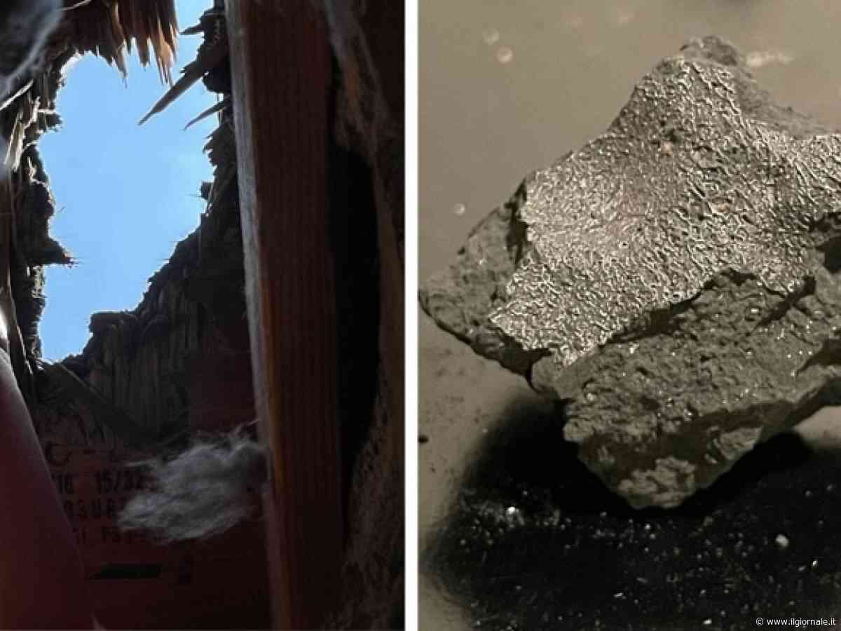 Il meteorite finito nella camera da letto dei Gordon aveva dentro gli ingredienti della vita