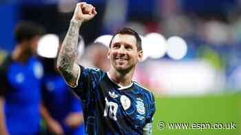 Messi: Win over England 'a gift for Maradona'