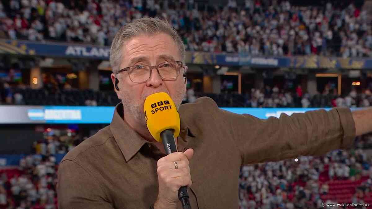 Mark Chapman leaves World Cup with immediate effect as Gabby Logan steps in