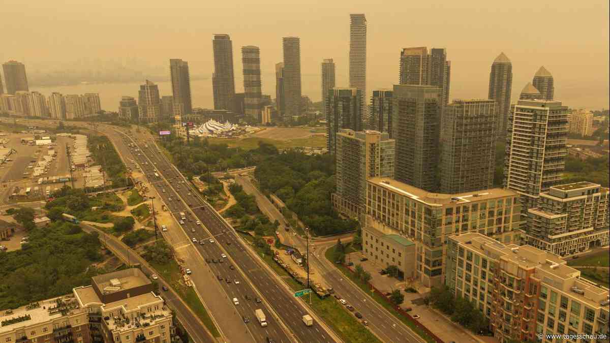 Waldbrände in Kanada: Toronto hat derzeit schlechteste Luftqualität weltweit