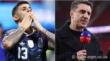Romero hits out at 'stupid' Neville over criticism...