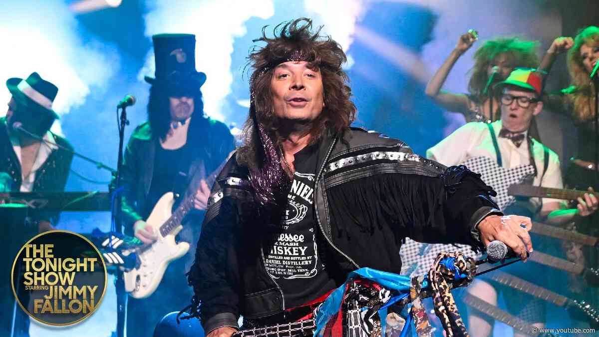 Hard Knoxx (Jimmy) Performs "Kickin' the Balls" for the World Cup Final | The Tonight Show