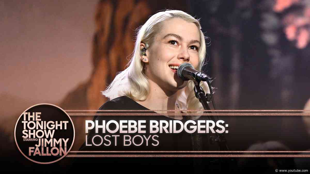 Phoebe Bridgers: Lost Boys | The Tonight Show Starring Jimmy Fallon