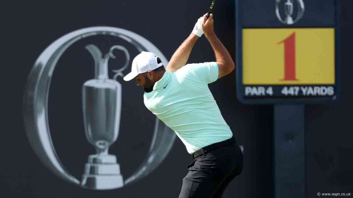 The Open Championship 2026: Best sights, sounds and shots from the first round